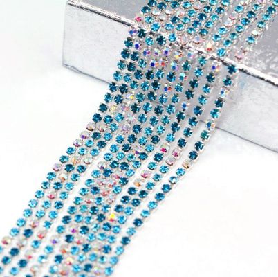 آلاف الخيارات المقدمة صديقة للبيئة Ab Crystal Roll حفلات المنزل DIY تزيين مع الزجاج القماش المواد البلاستيكية الإمدادات