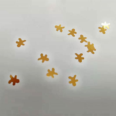 البوليستر الفول السوداني شكل براق ييو زي شبكة الإنترنت رجل الثلج ساكين مطبقة الراتنج فن الأظافر الحرفية لحفلة عيد الميلاد الحفلة
