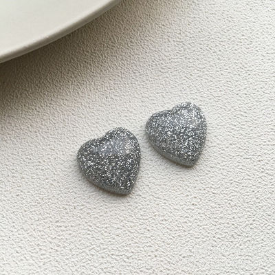 أوروبا الميزة الإقليمية الفسيفساء البلاط الزجاجية البراقة رقائق الراتنج Flatback Cabochons لمكونات الحرف والمركز الشعر