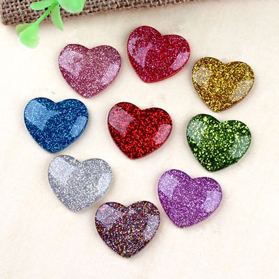 أوروبا الميزة الإقليمية الفسيفساء البلاط الزجاجية البراقة رقائق الراتنج Flatback Cabochons لمكونات الحرف والمركز الشعر