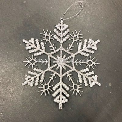 28CM 35CM كريسمس نقانق الثلج الزينة الشكل اللمعان الزخارف المعلقة للخارج والعطلات ديكور صديقة للبيئة