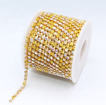 آلاف الخيارات المقدمة صديقة للبيئة Ab Crystal Roll حفلات المنزل DIY تزيين مع الزجاج القماش المواد البلاستيكية الإمدادات