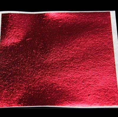 الورق المصنوع من الورق الذهبي الملون 9 * 9CM لمواد تزيين أكواب الورق