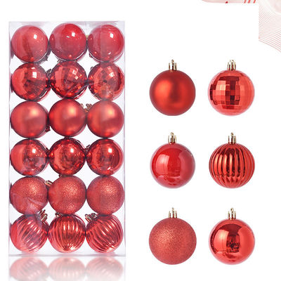الزهور الموسمية اختيار 36 PCS الزهور كرة عيد الميلاد مضادة للشظايا المجموعة لعيد الميلاد الزهور الزهور الحفلة