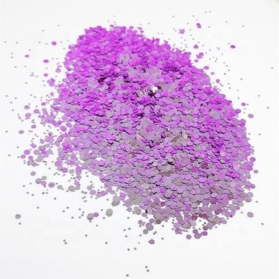 Graduation Chameleon Glitter Chunky Glitter Powder Color Shift Glitter OEM/ODM نعم مثالية لأي مناسبة