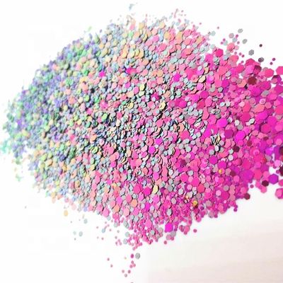 Graduation Chameleon Glitter Chunky Glitter Powder Color Shift Glitter OEM/ODM نعم مثالية لأي مناسبة