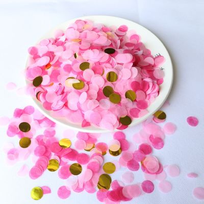 حفلة عيد الحب الكونفيتي 100% قلب طبيعي كونفيتي ورق الأنسجة صديقة للبيئة و قابلة للتحلل البيولوجي