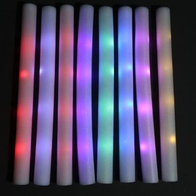 براميل النيون الشخصية الصديقة للبيئة الحفلة شعار مخصص LED العصي الرغوة المضيئة العصي المضيئة LED العصي الحفلة الإمدادات براميل