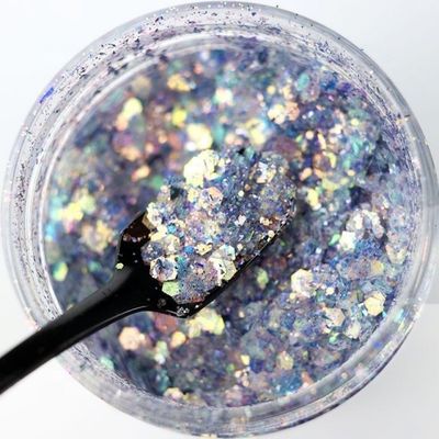 طرق الطباعة 1 لون شونكي غليتر مزيج كميات كبيرة روح شريرة براقة لتمبلر والعيون مزيجات