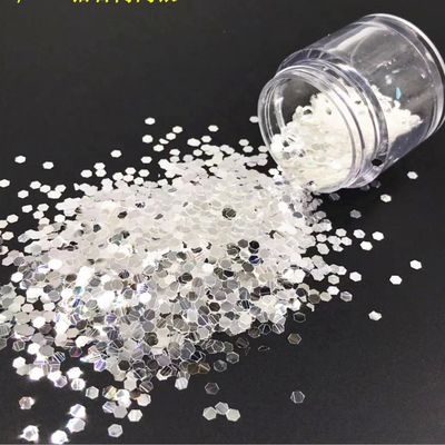 إمدادات العطلات الأخرى سلينكي غليتر الفضة التجميلية المعدنية فائقة الدقة والغليتر الكسري لمشاريع DIY