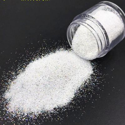 إمدادات العطلات الأخرى سلينكي غليتر الفضة التجميلية المعدنية فائقة الدقة والغليتر الكسري لمشاريع DIY