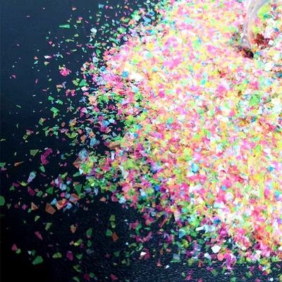 1 كيلوغرام من الطلبة الدقيقة البوليستر المخصص الكونفيتي عيد الميلاد الشكل المتوهج للرمضان تخرج المدرسة عيد الحب الديكورات