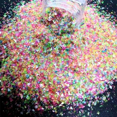 1 كيلوغرام من الطلبة الدقيقة البوليستر المخصص الكونفيتي عيد الميلاد الشكل المتوهج للرمضان تخرج المدرسة عيد الحب الديكورات
