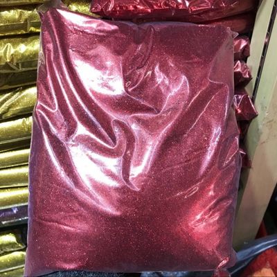 بيلينغ بيلينغ مسحوق البريق على شكل كلب في ألوان مخصصة لبيليستر الذهب البريق المعدني