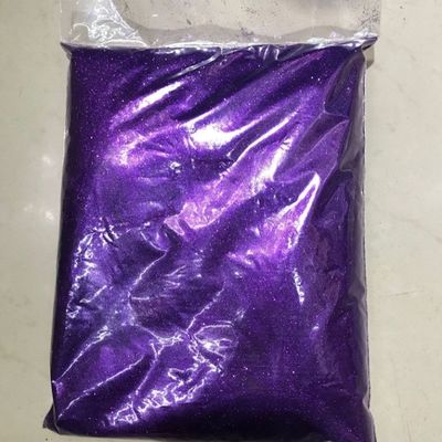 بيلينغ بيلينغ مسحوق البريق على شكل كلب في ألوان مخصصة لبيليستر الذهب البريق المعدني