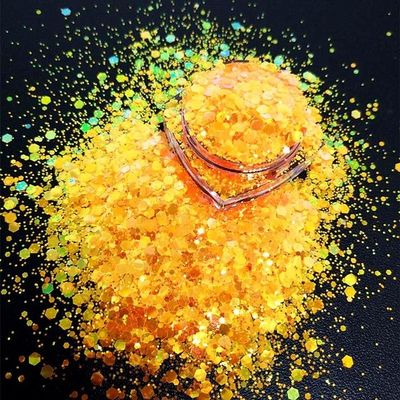 المكياج القنبلة الجنية الفن الأظافر الأساسية باركلي إيريدسانس خليط شيكي شكل كروم براقة في السكوينات بكميات كبيرة للجمال