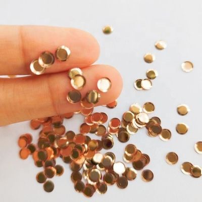 تزيين المهرجانات متعدد الوظائف الباستيل البراق مزيج ساكين مع الذهب الثلاثي والكونفيتي المحايد