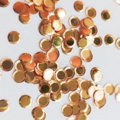 تزيين المهرجانات متعدد الوظائف الباستيل البراق مزيج ساكين مع الذهب الثلاثي والكونفيتي المحايد