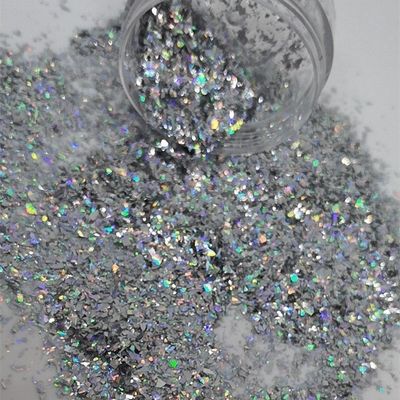 البوليستر المقاوم للمذيبات غير منتظم الكميات الرائعة شظايا الرائعة قطع رقائق فن الأظافر الإمدادات لليوم الأم رمضان