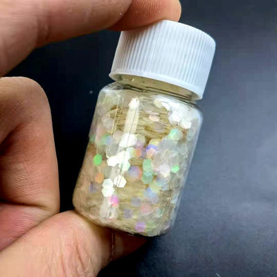 التلميع الأبيض الهولوغرافي المختلط التلميع الكسري الكمي البوليستر الحيوانات الأليفة التلميع الموت قطع الطباعة OEM / ODM نعم. نحن نقدم OEM