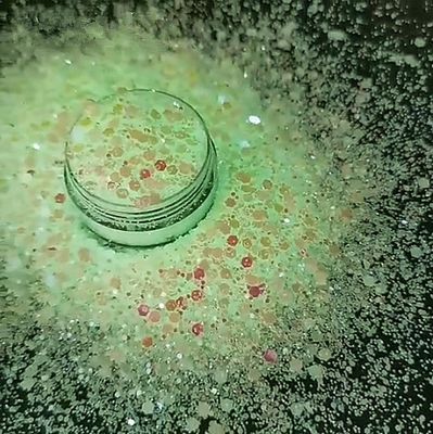 يوم الأرض مختلف الأشكال الحيوانية الكونفيتي في غير سامة مضيئة غليتر مسحوق مع خليطات شونكي