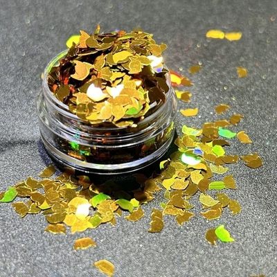 مقاومة درجات الحرارة العالية 180-200 درجة مئوية التخرج الحدث 6 أشكال بتال براقة للكاكتوس ورقة القيقب والنظارات